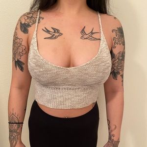 knit crop top